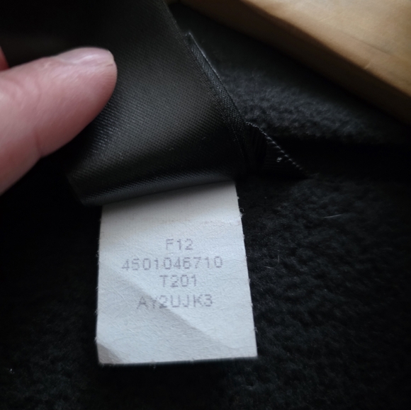 The North Face Zip Up Fleece Jacket Womens Size S Black Embroidered Logo - Picture 5 of 9